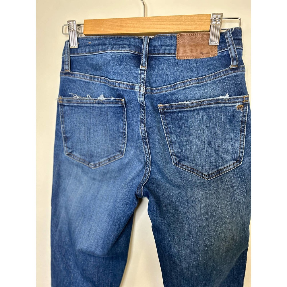Madewell 10” High Rise Skinny Button Fly Jeans | Size 25 - Picture 13 of 16